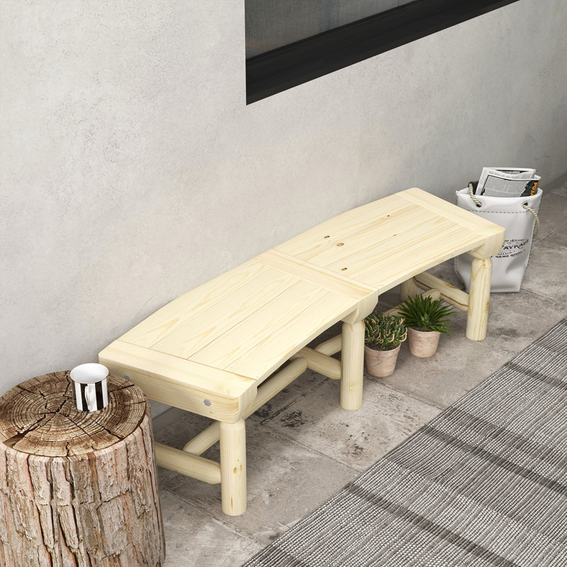 Banc de jardin Outsunny