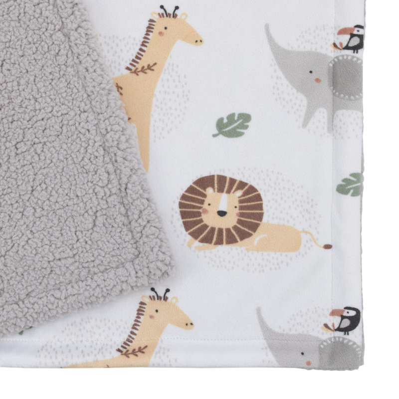 Couverture pour bébé en molleton Sara