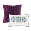 Courtepointe réversible simple / simple TG mauve - thème global et coussins décoratifs-125962726