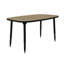 Table d'activité rectangulaire thermofusionnée avec pieds fuselés réglables 31 x 50 Adapte-115943363-115943369
