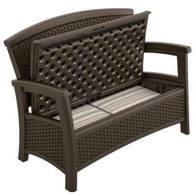 Elements 47'' Resin Outdoor Loveseat