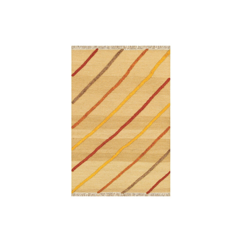 Marshayla Performance Wool Striped Indoor Rug, Runner 2'6" x 7'6"