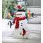 Snowman and Birds Garden Figurine