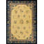 Antique Wool Blue Ivory Beige Cream White Hand Knotted Pile Rug