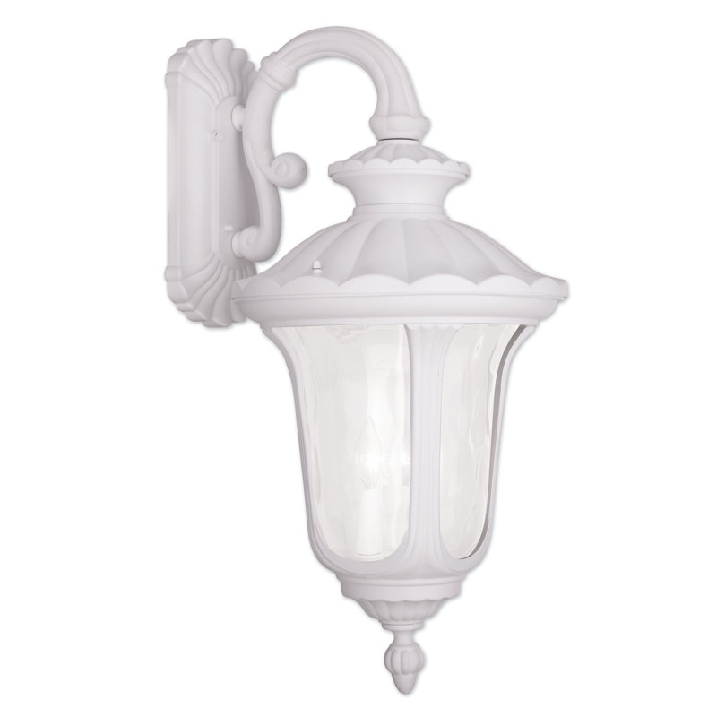 Amiliano Wall Light, 28" H x 13.75" W x 16" D, White