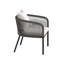  Ensemble de salle à manger de patio pour 8 personnes avec table de salle à manger 59 "et chaises en rotin avec coussins et coussins-1960931095