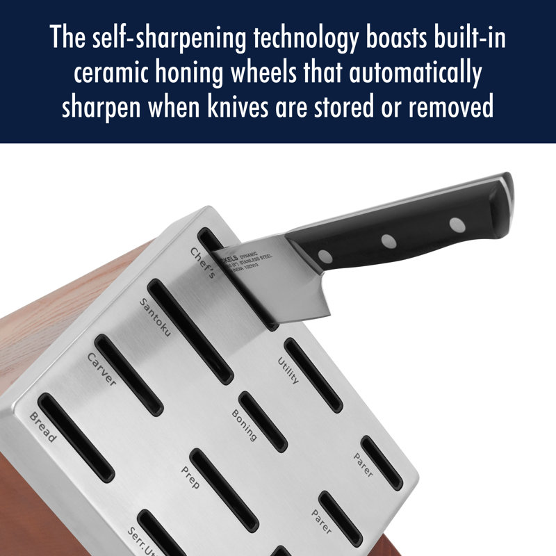 HENCKELS Dynamic 20-Piece Self-Sharpening Knife Block Set