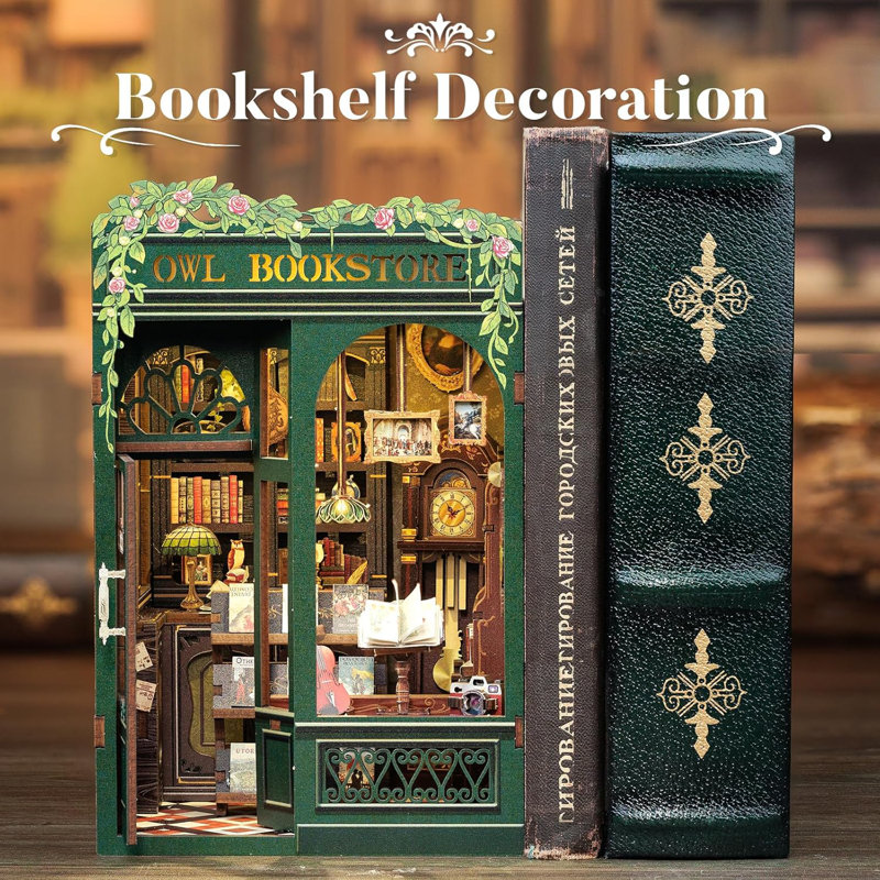 Ensemble de boîte de chambre miniature Wizardi