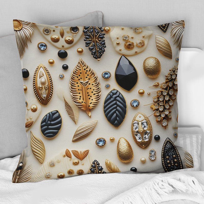 Coussin décoratif en polyester , H 18 po x l 18 po