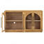 Grande armoire-buffet à 4 portes avec portes en verre pour une décoration élégante et fonctionnelle-557598199