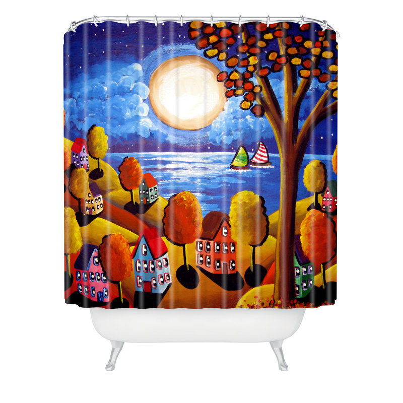 Faustine Floral Shower Curtain