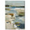 Décoration murale verte Eroding Shores par Art Remedy