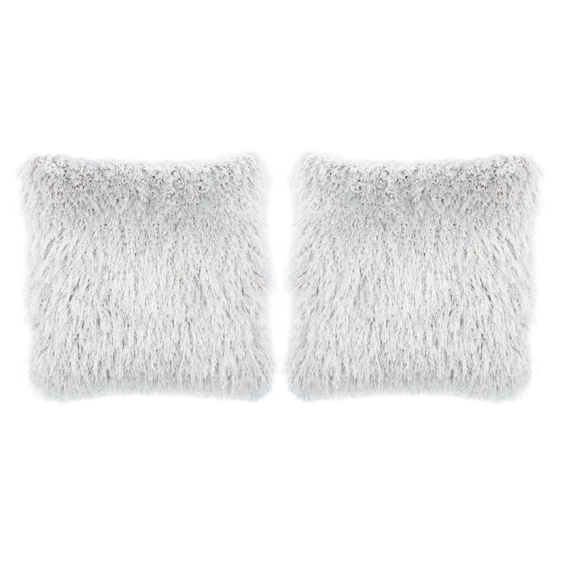 Shag Modish Metallic Pillow
