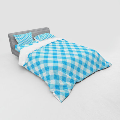 Checkered Farmhouse / Country Checkered Duvet Cover