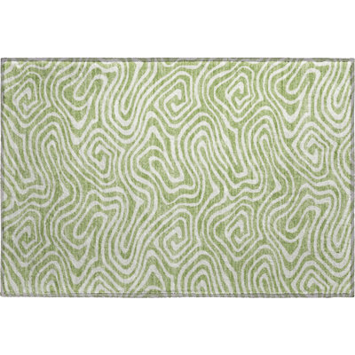 Premium Machine Washable Guada AMF1020 Swirls Rug