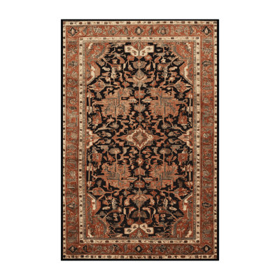 Tapis brun lavable à la machine
