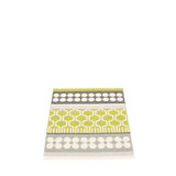 Asta Geometric Area Rug in Lime/Gray/White