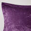 Édredon en velours mauve de luxe pour lit simple / simple TG-119105236-119105239