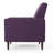 Button Tufted Upholstered Manual Push-Back Recliner -1831055569
