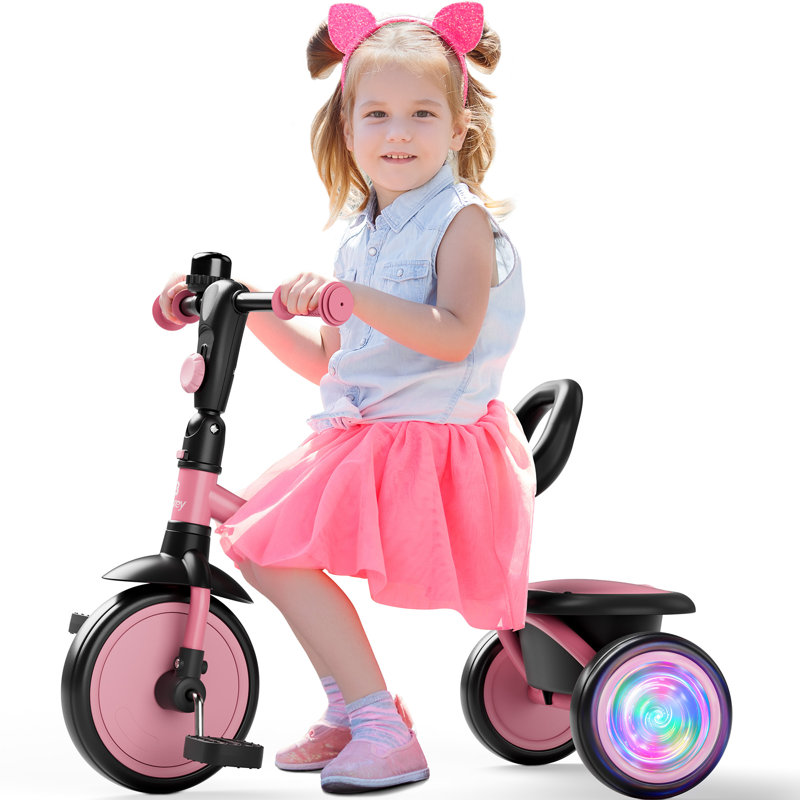 Tricycle pour tout-petits de 2 à 5 ans Besrey, Pink
