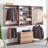 Devi Oak Wood Closet System-1571069430
