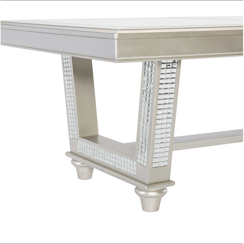 Glamour Style Trestle Table de salle à manger