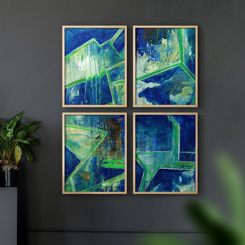 «Tilt Shift IV», 4 pièces sur papier