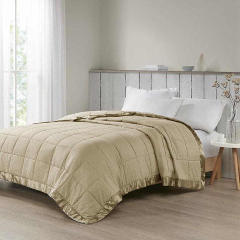 Couverture douce et confortable, Taupe, Très grand