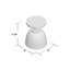 Plafonnier semi-encastré 1 lumière 6 po Cardiff-40962846
