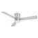 Axis 3 - Blade Outdoor Smart Flush Mount Ceiling Fan with Remote Control and LED Light Kit Included, Works With Alexa and iOS / Android App