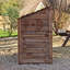 Strasburg 123cm W x 74.5cm D Solid Wood Log Store-36319154