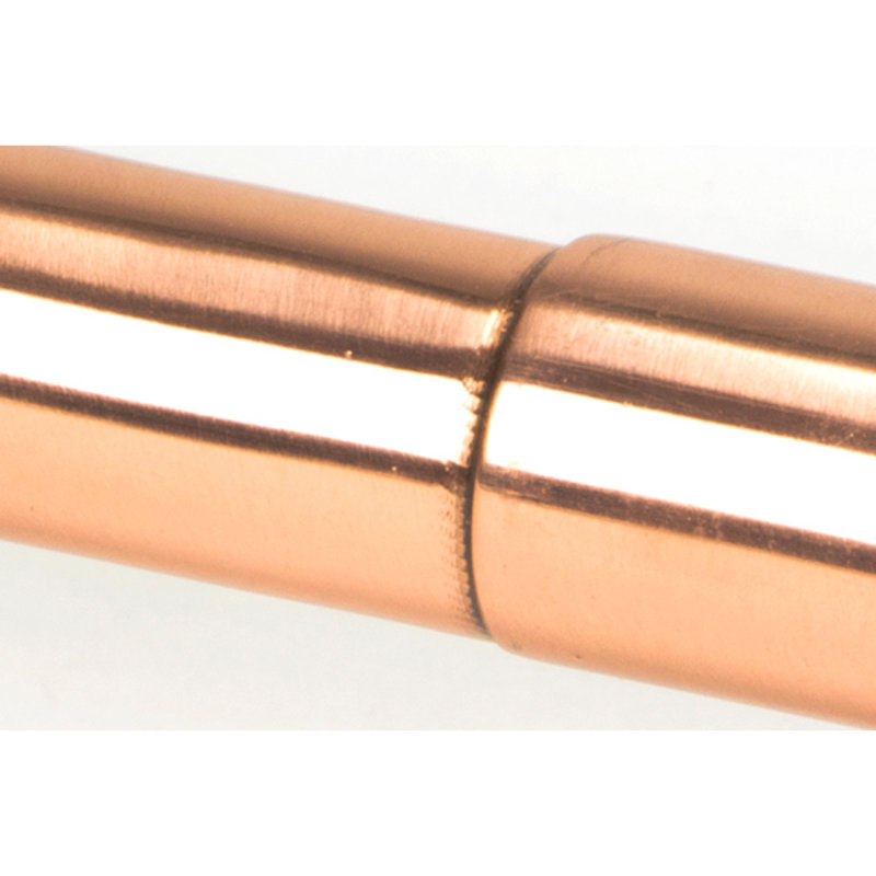 Bar Handle, 9.6 cm, Polished Bronze