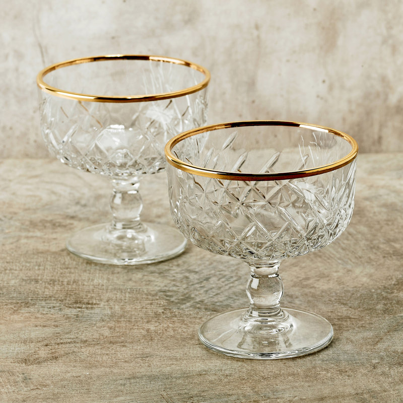 Rosdorf Park Glass Serving Bowl