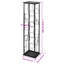 vidaXL Wine Rack for 8 Bottles Metal