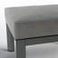 Greyson Metal 5 - Person Sectional with Ottoman