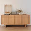 Armoire d'appoint en bois massif Simple