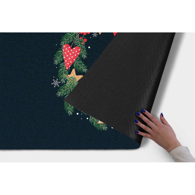 Non-Slip Christmas Outdoor Doormat