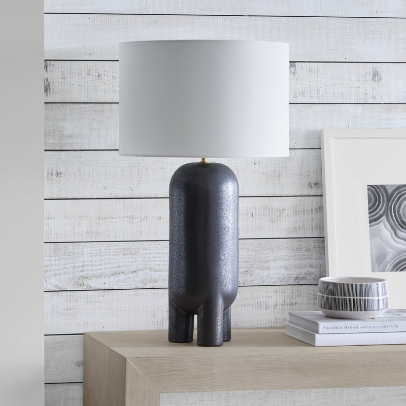 Kelly Wearstler Chalon Large Table Lamp, Matte Black