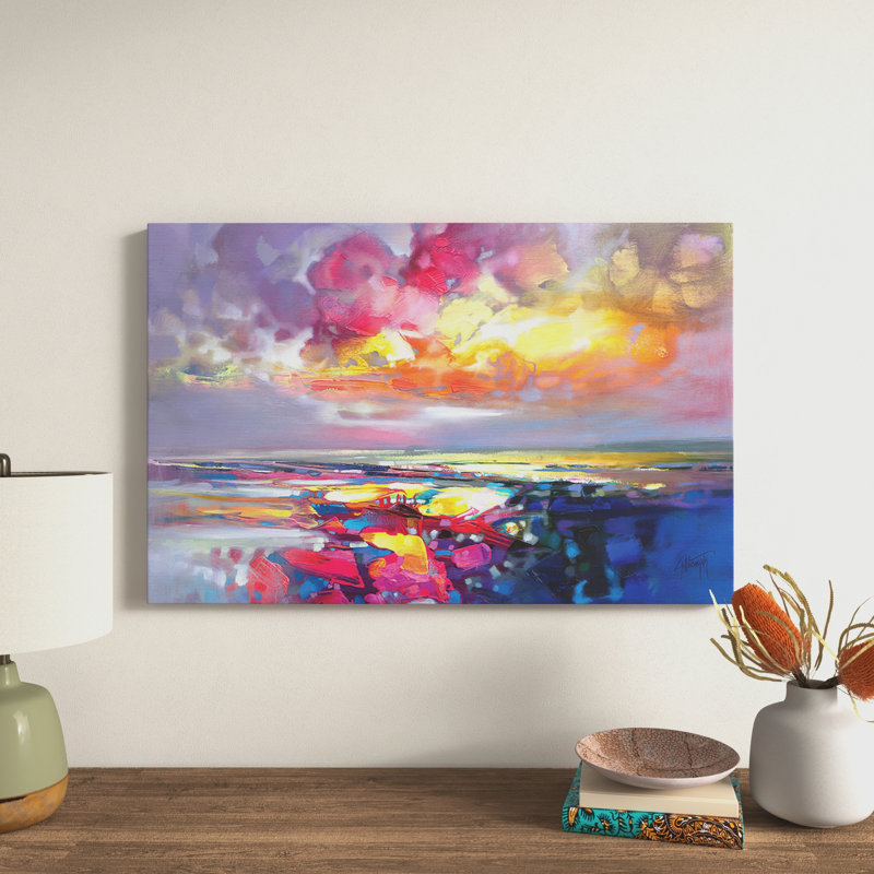 Primary Shore by Scott Naismith - Wrapped Canvas Painting, 101.6 cm H x 66.04 cm W x 3.175 cm D