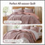 Courtepointe réversible à motif floral 3 pièces King Boho