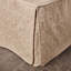 Couvre-lit très grand kaki 3 pièces - Coins fendus plissés, surface en microfibre, rembourrage, plissé, matériau, allergène - utilisation à long terme