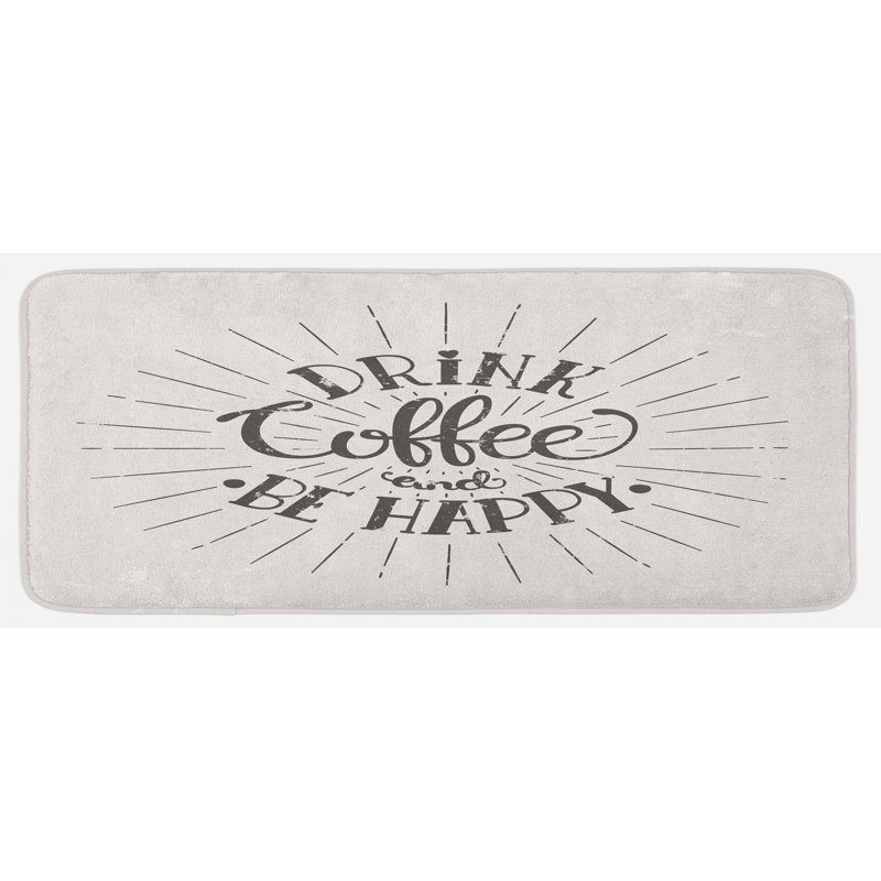 Tapis de cuisine Be Happy