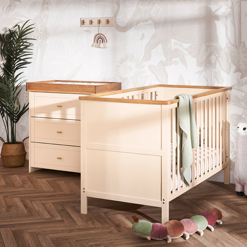 Evie Standard 2 Piece Nursery Furniture Set, Cashmere