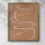 «Terracotta Drift I», reproduction encadrée de qualité supérieure - prête à être accrochée-88102394-98028942-98028944