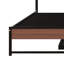 Base de lit plateforme en métal avec couchette, ports USB et support à lattes-1848093924-1825024479