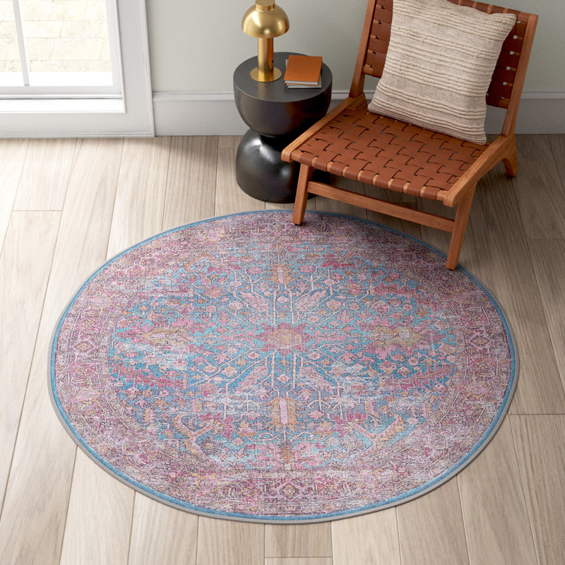 Tapis Hazeltine - bleu antique, Rectangle 9 pi 2 po x 12 pi