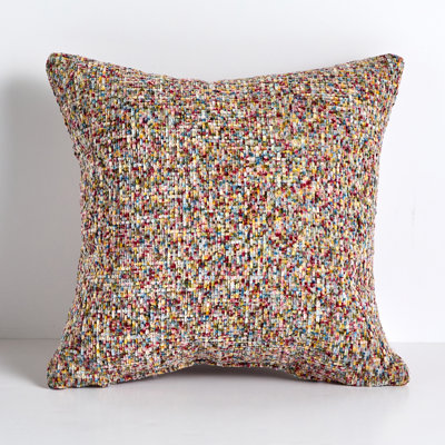  Striped Polyester Indoor/Outdoor Throw Pillow