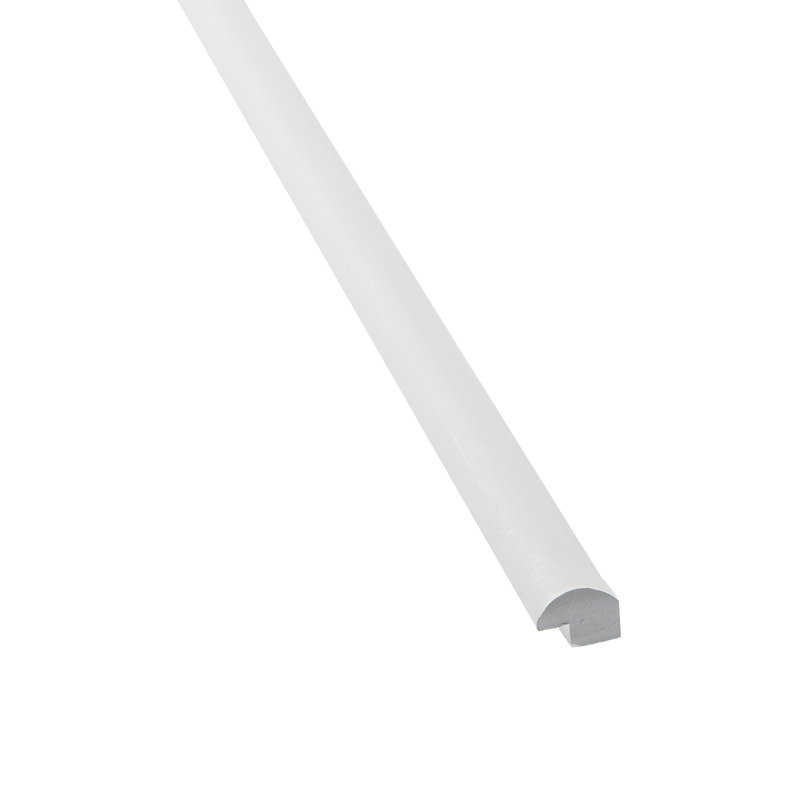 Aspect Backsplash Vinyl Trim Kit in Matte White, Matte White