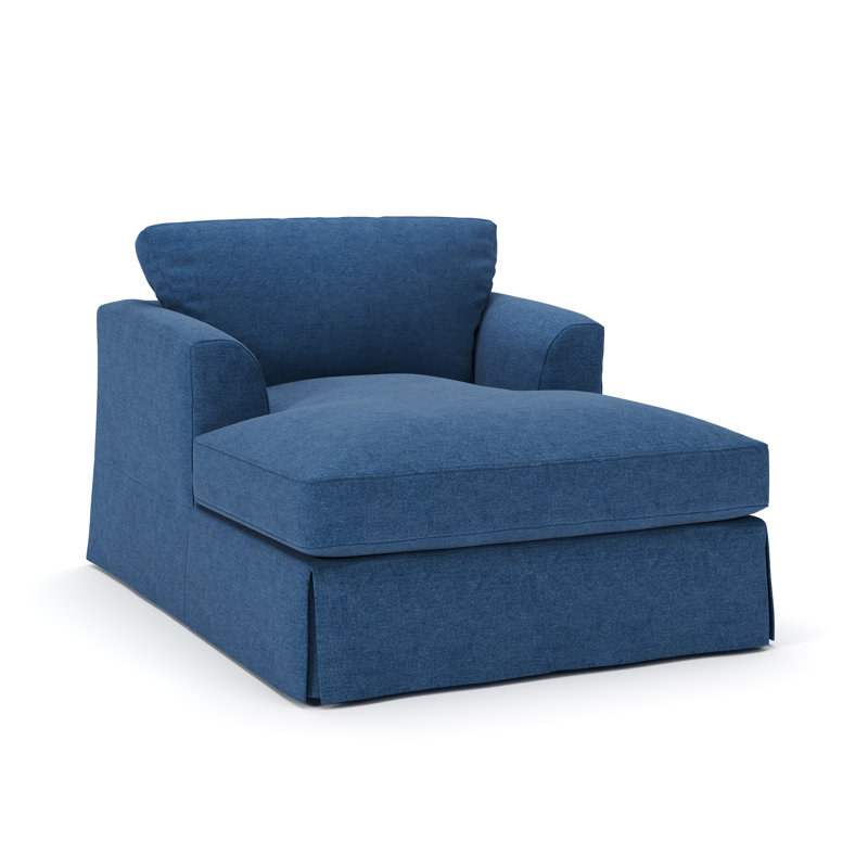 Méridienne Lucia, Denim indigo classique