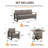 Palomares 6-Piece Outdoor Wicker Patio Square Fire Pit Conversation Set With 4 Armchairs For Patio, Garden & Yard-238854603-238854602-238854607